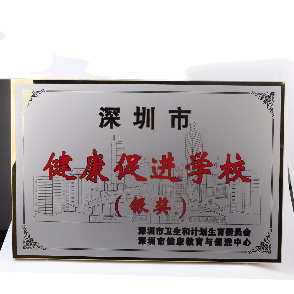 创意钛金奖牌金属授权牌颁奖纪念牌匾经销加盟牌不锈钢拉丝铜牌新