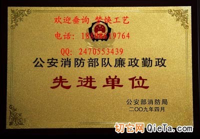 (图)成都,贵阳,昆明先进单位不锈钢牌,木牌匾定做厂家哪里有? - 其他礼品、工艺品、饰品 - 礼品、工艺品、饰品 - 供应 - 切它网(QieTa.com)