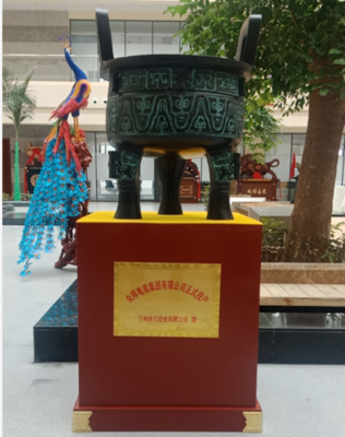 酒店大堂工艺品摆件特大鼎舵一帆风顺鼎盛千秋