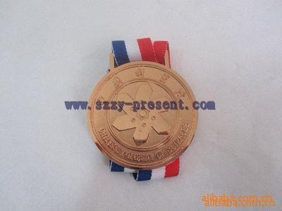 【铜质奖牌 奖章定做 高档五金礼品饰品】价格,厂家,图片,金属工艺品,深圳市振远工艺品-